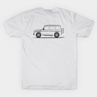 Mercedes-Benz G-Class Mercedes Benz G Class BLK T-Shirt